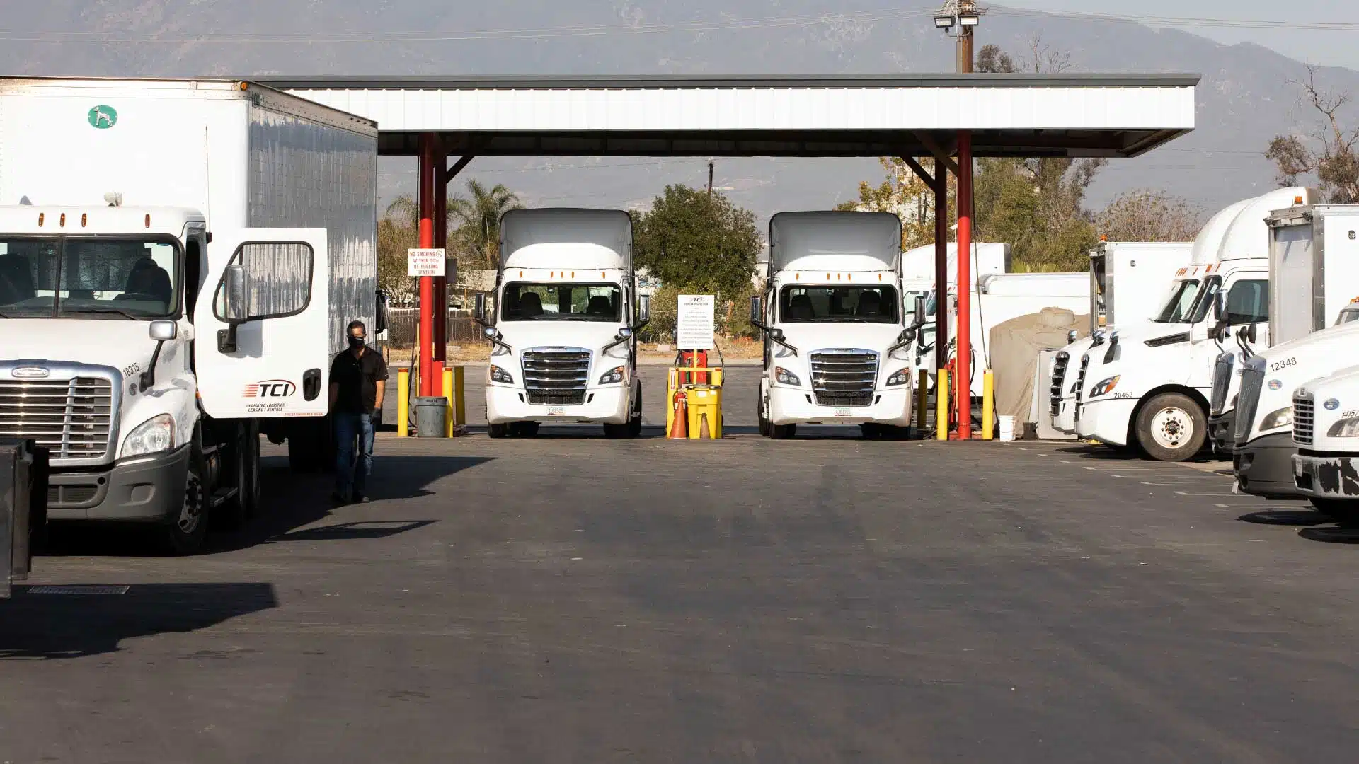 WE HAVE THE TRUCKS YOUR BUSINESS NEEDS