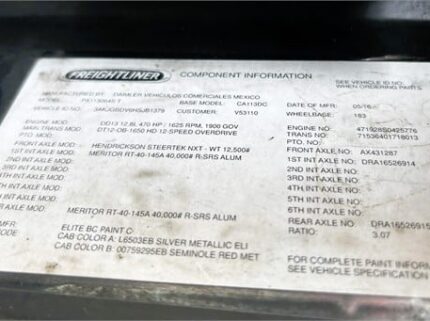 truck 198385 (8+1)-9005749668