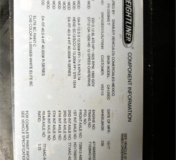 truck 197358 (3+1)-8056574844