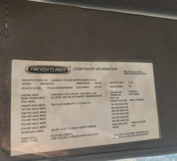 truck 208385 (9+1)-9033220473