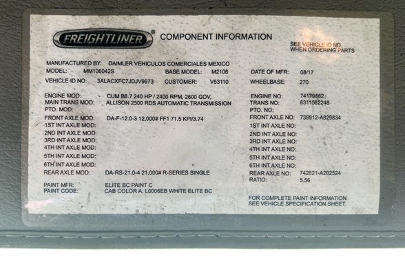 truck 219667 (5+1)-9022920472