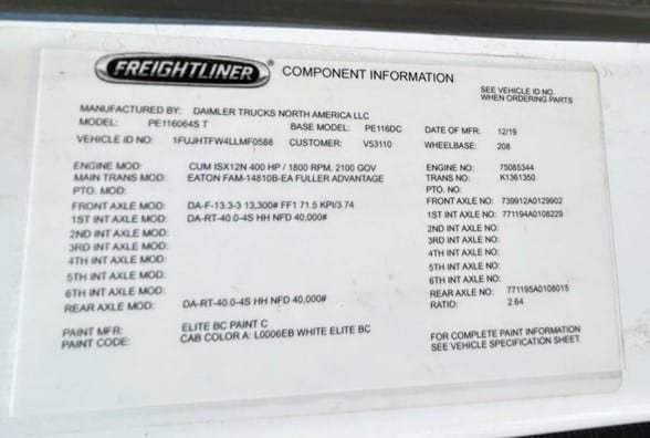 truck 220561 (5+1)-11020688954